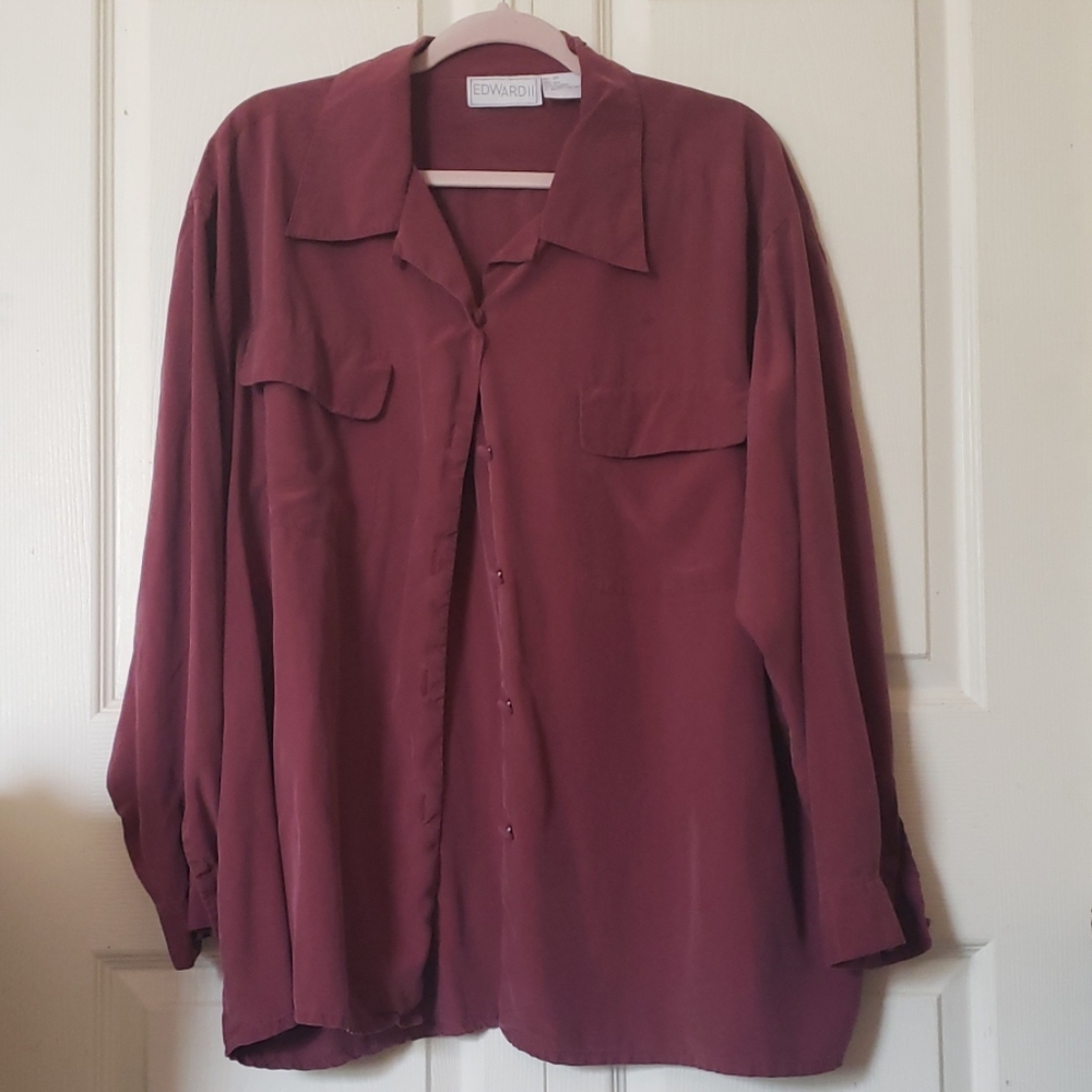 Elegant silk blouse